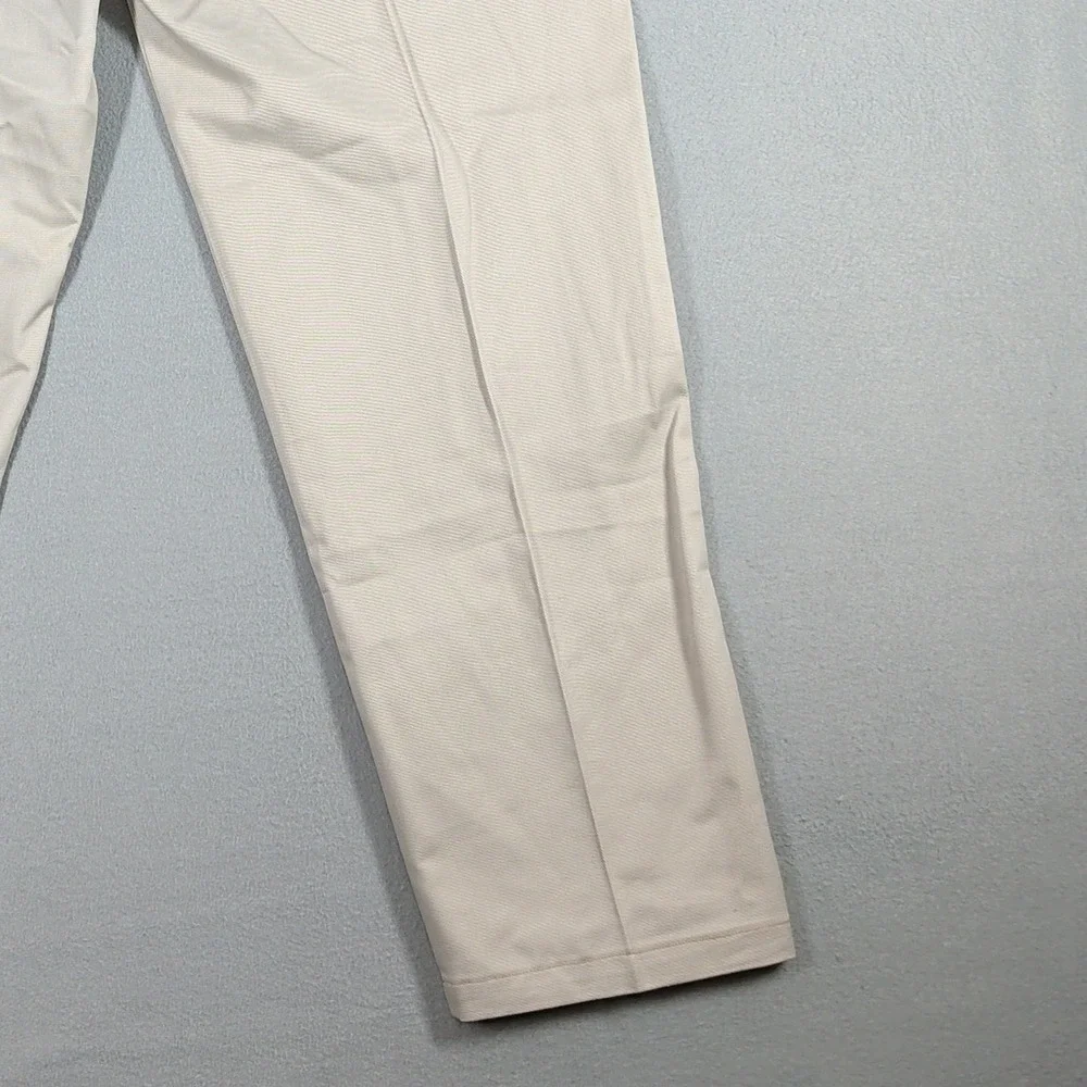 Lee Pants Mens Khaki Double Pleat‎ Relaxed Fit Tapered Chino VIS U371-019